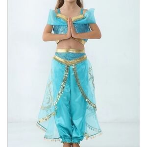 Princess Jasmine Halloween Costume NWOT size 7